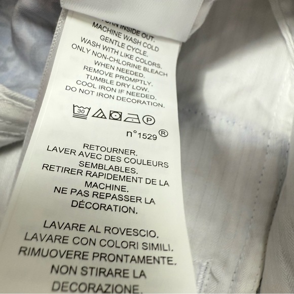 RLX Ralph Lauren Golf Shorts Mens 34 White Blue Fish Preppy Nautical Performance - Picture 6 of 8